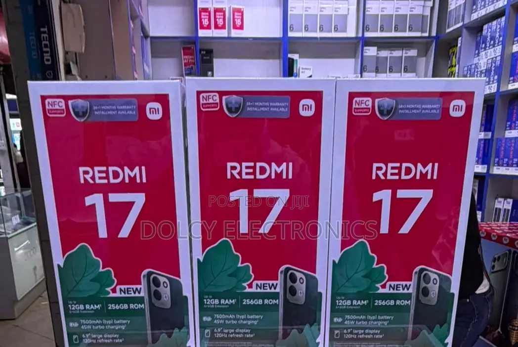 New Xiaomi Redmi 17 128 GB Red