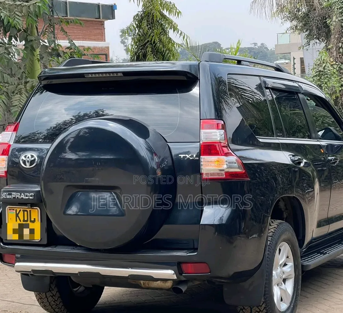 Toyota Land Cruiser Prado 2010 Burgundy