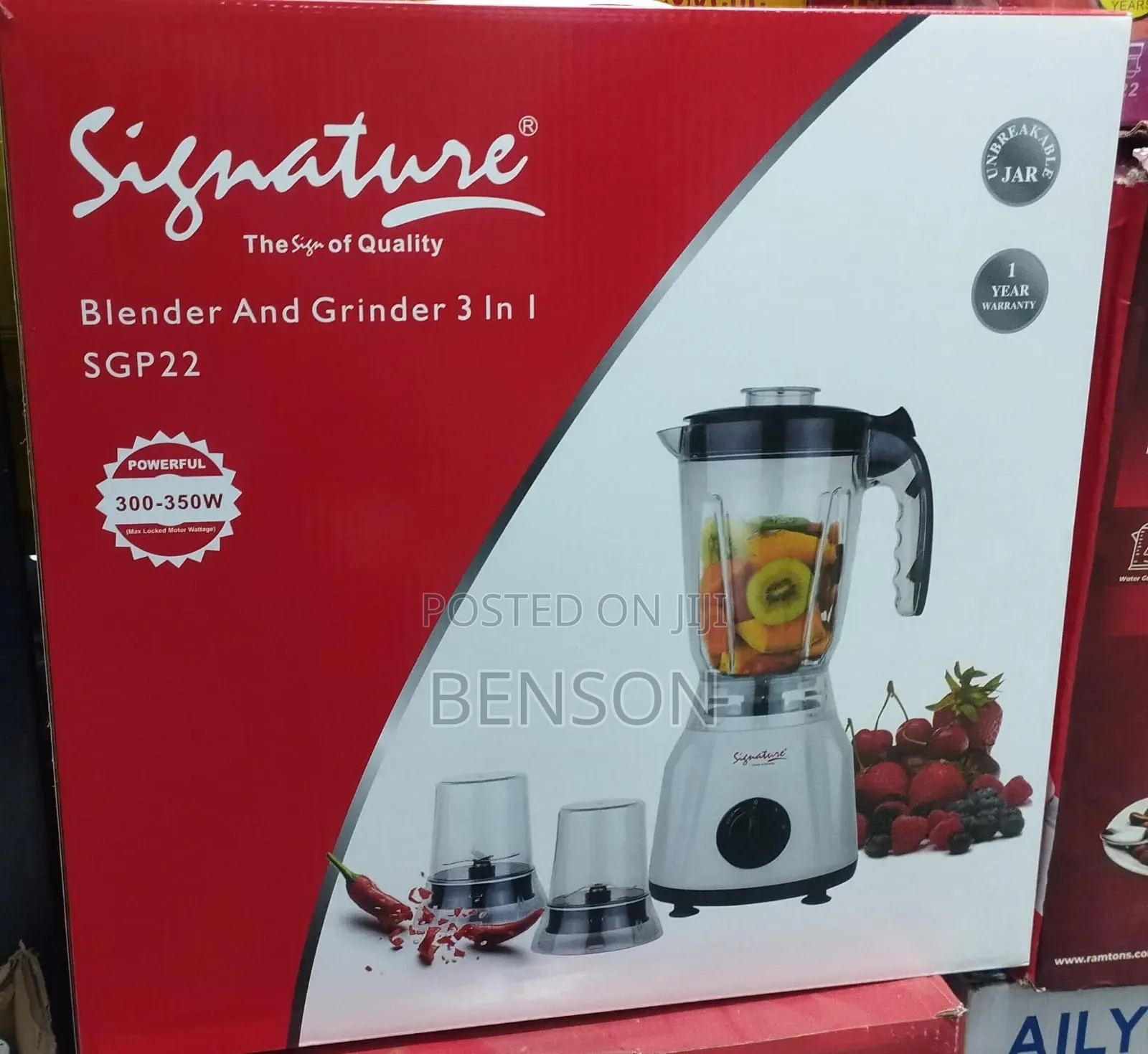 Signature 3 in 1 Blender