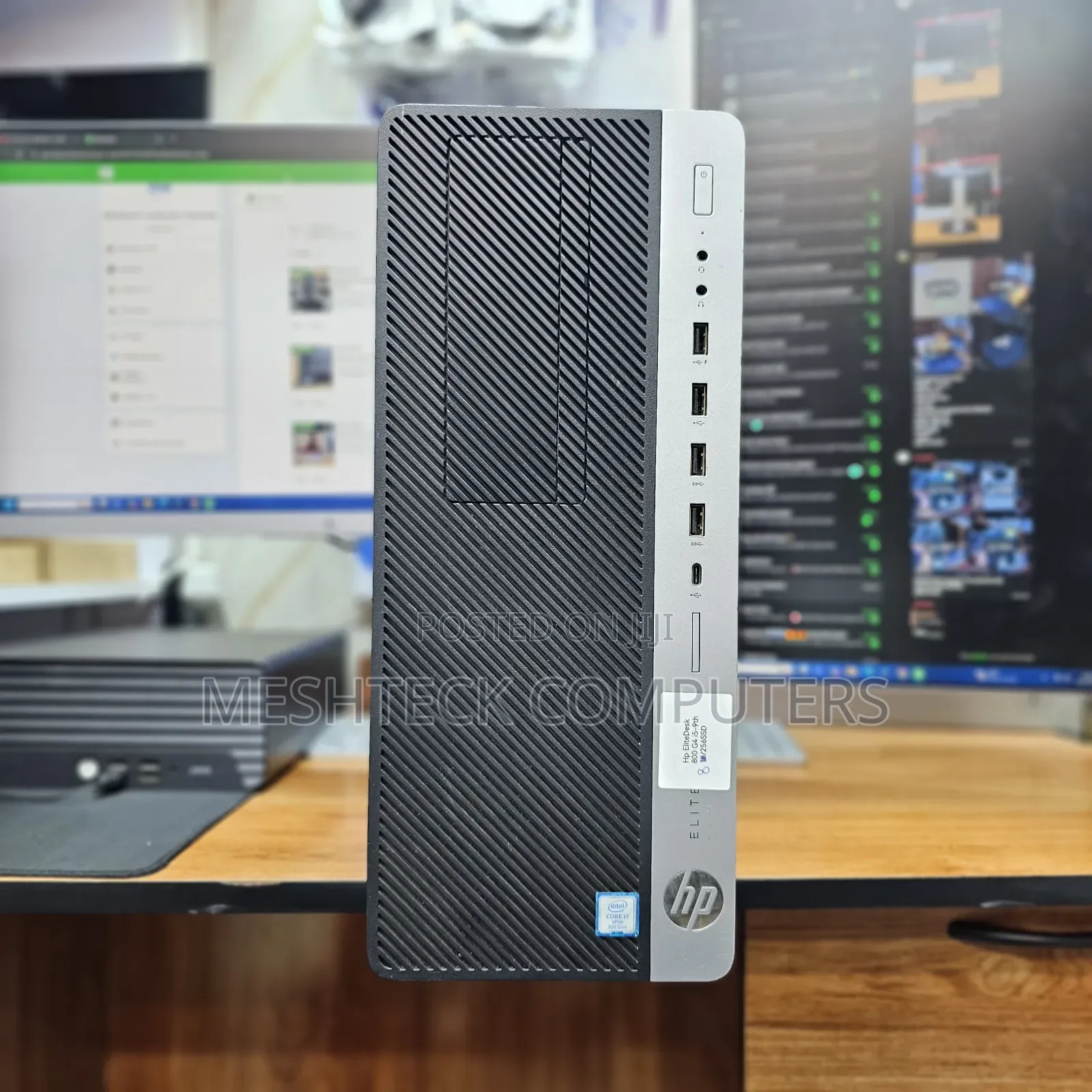 Desktop Computer HP EliteDesk 800 G4 8GB Intel Core i5 SSD 256GB