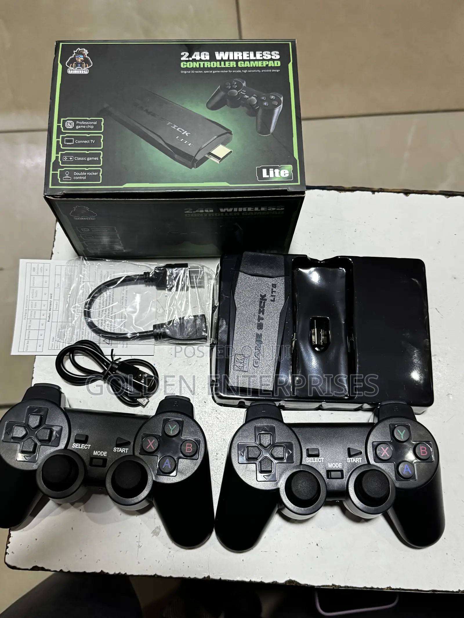 TV HDMI Game Stick Lite – Plug Play Retro Gaming System