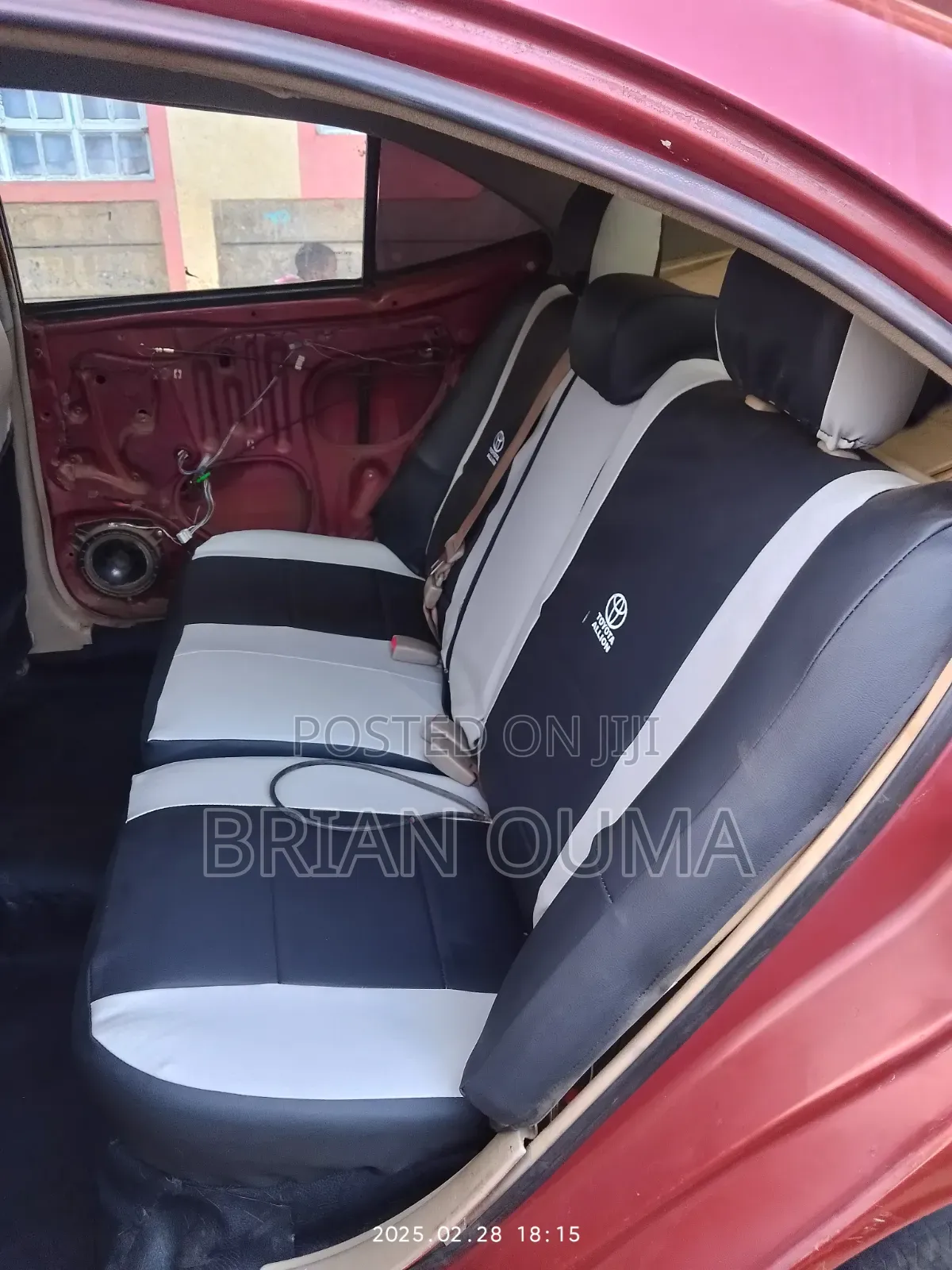 Toyota Allion Seat Covers – Premium Look Finish | KSh 7,999