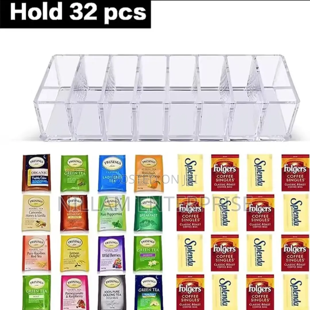 8 Compartment Transparent Multifunctional Storage Box