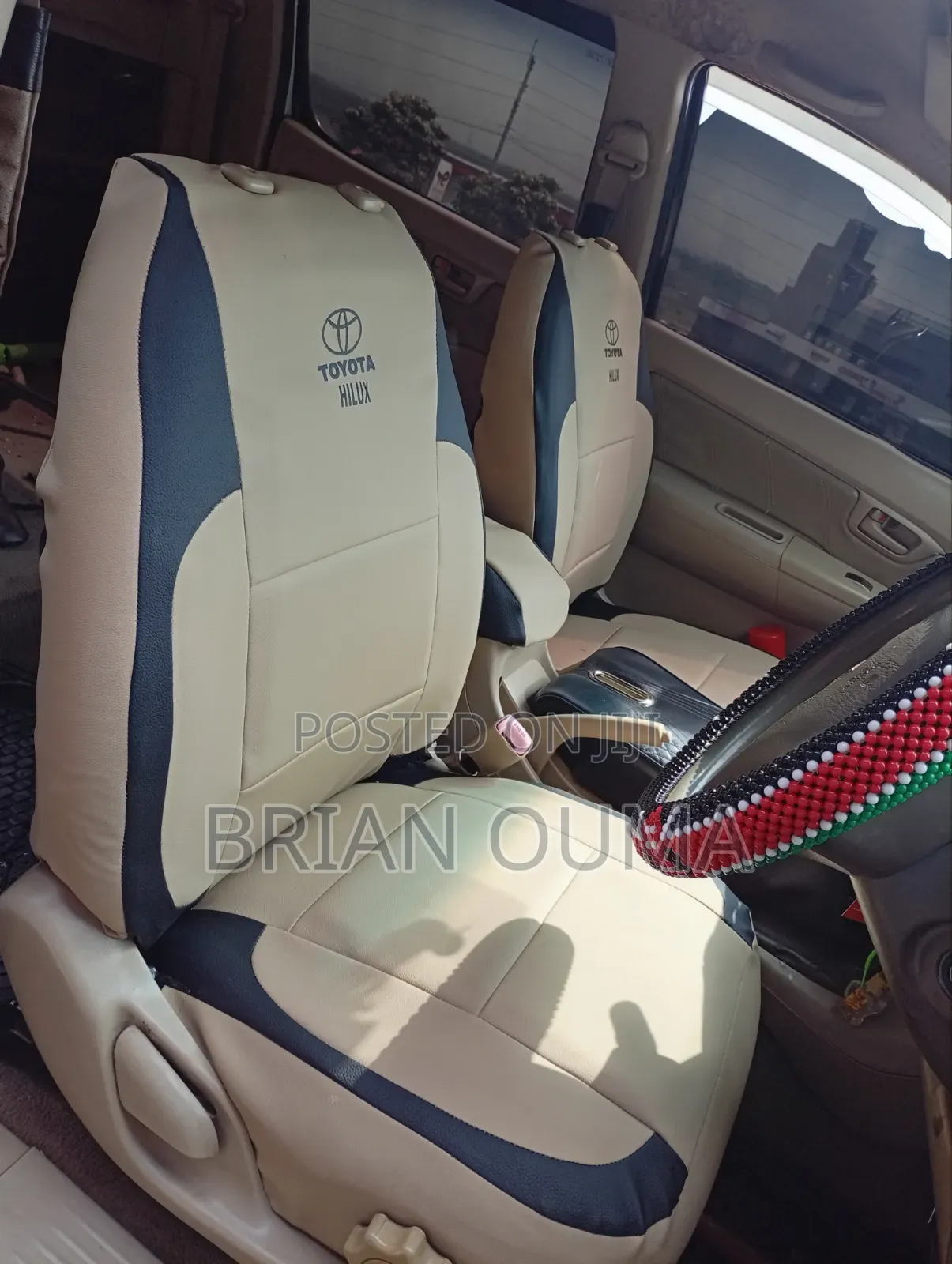 Toyota Hilux Seat Covers – Custom Made | KSh 7,999