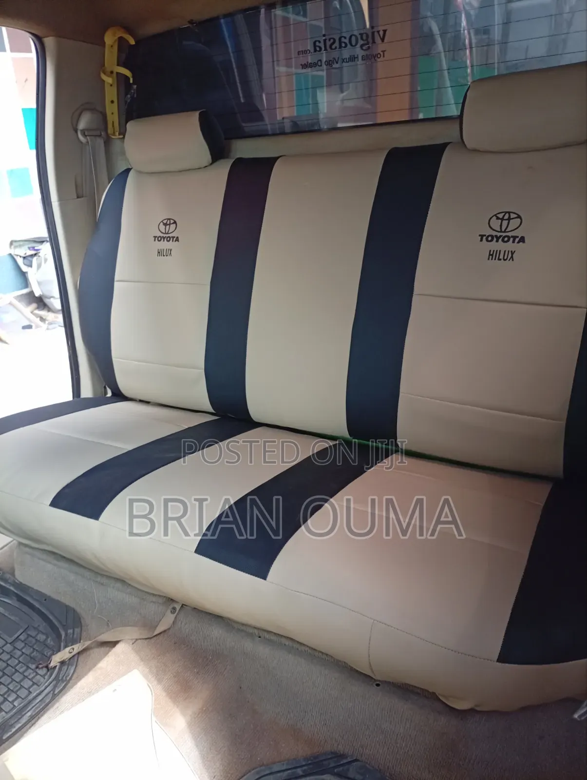 Toyota Hilux Seat Covers – Custom Made | KSh 7,999
