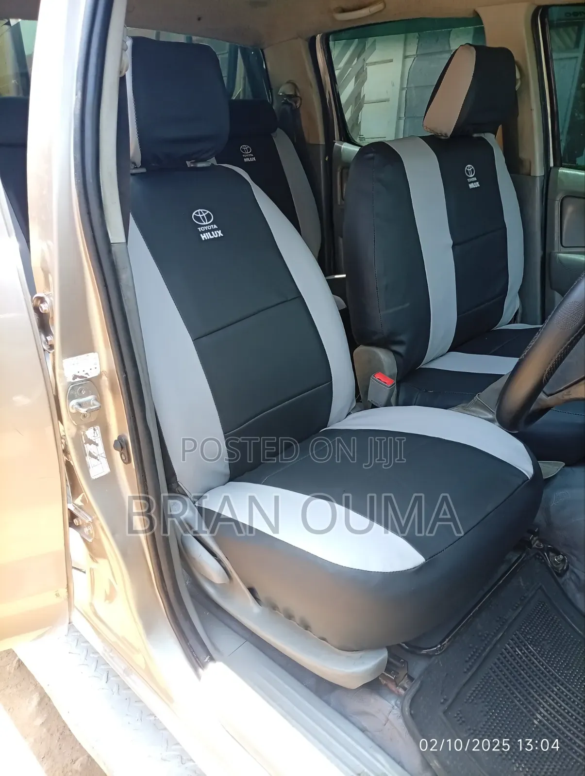 Upgrade Your Toyota Hilux Interior – Custom Seat Covers