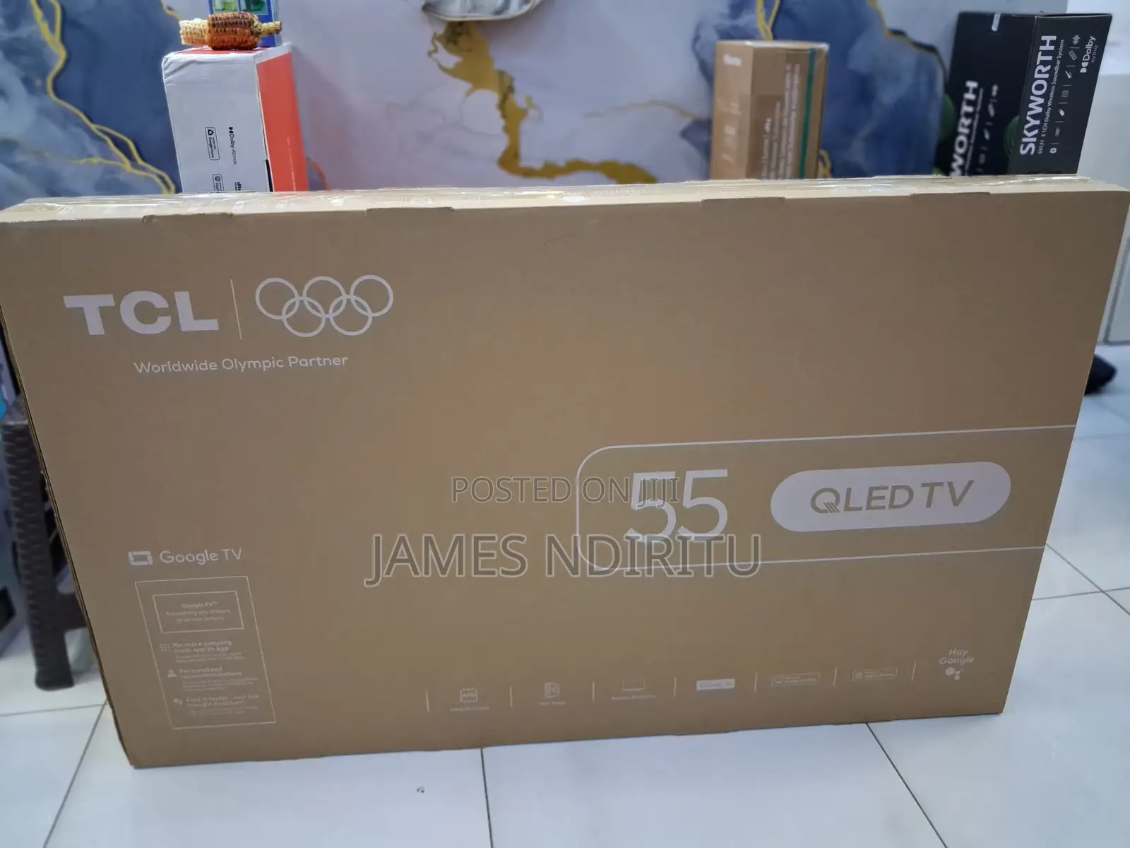 TCL 55 Inch Qled T6d