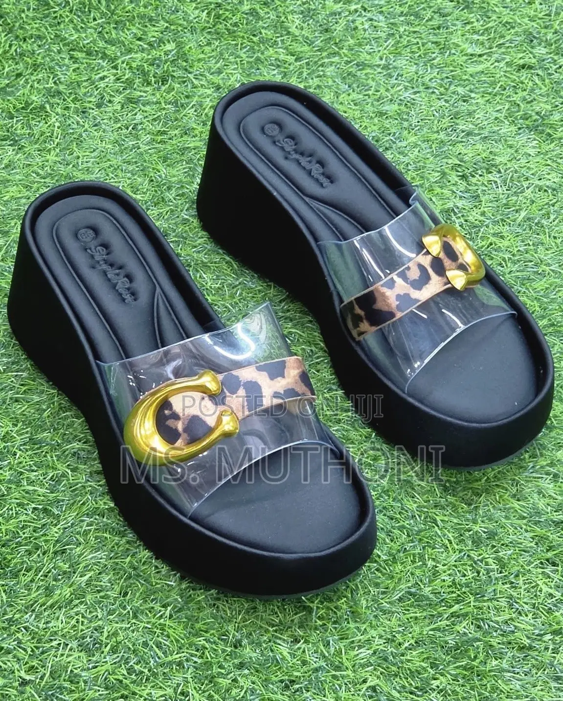 Coach Women's Platform Wedge Sandals Size 37-41