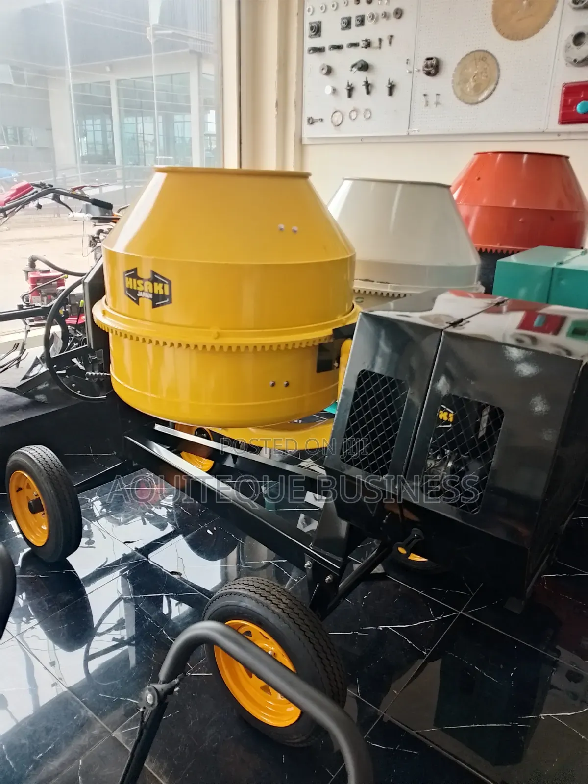 Hissaki Diesel Mixer 500L