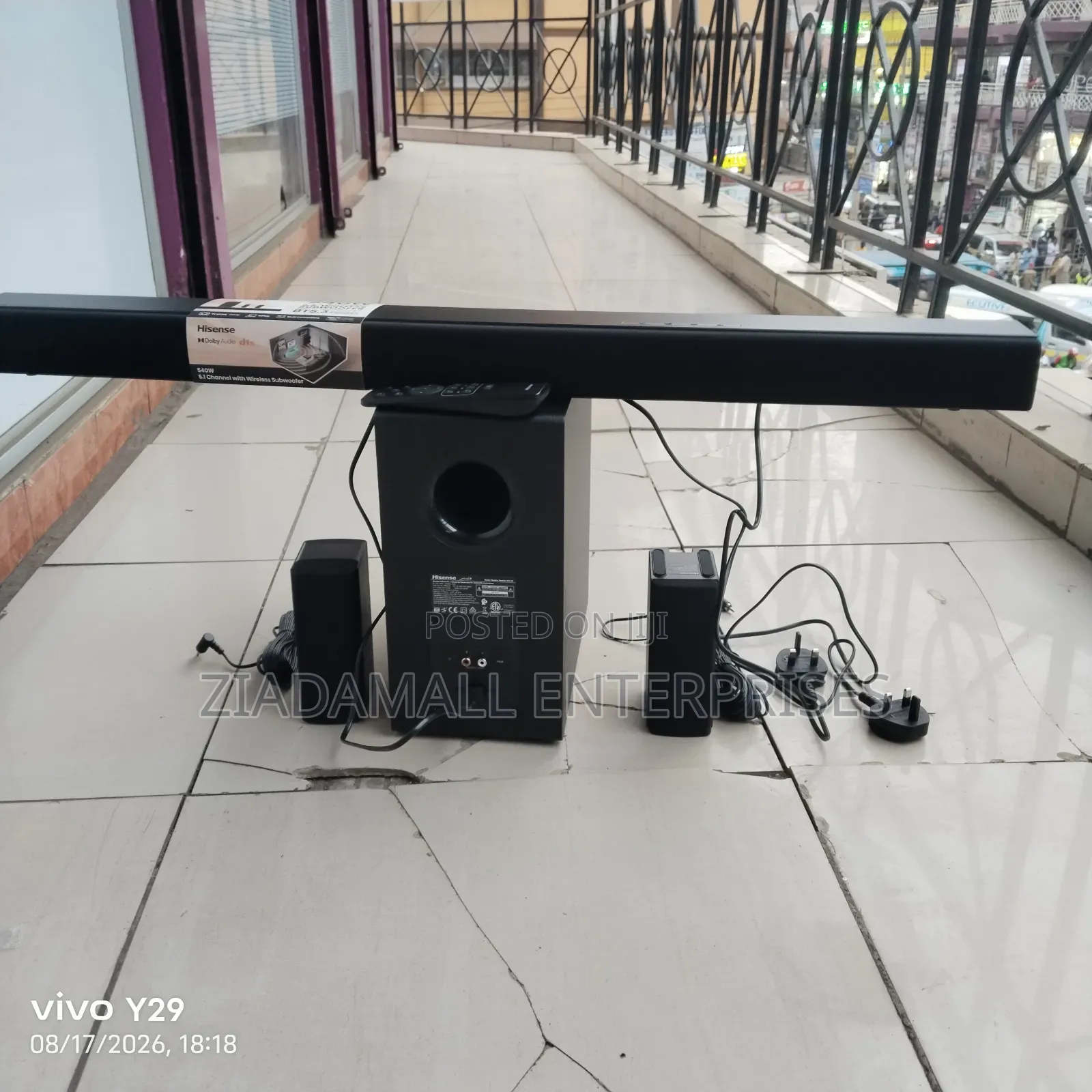 5.1ch Hisense 540W Home Theatre Sound System