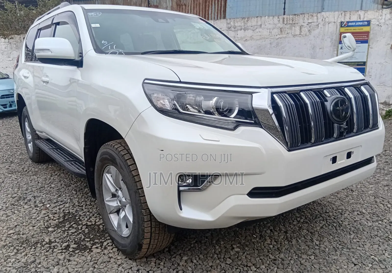 Toyota Land Cruiser Prado 2019 White