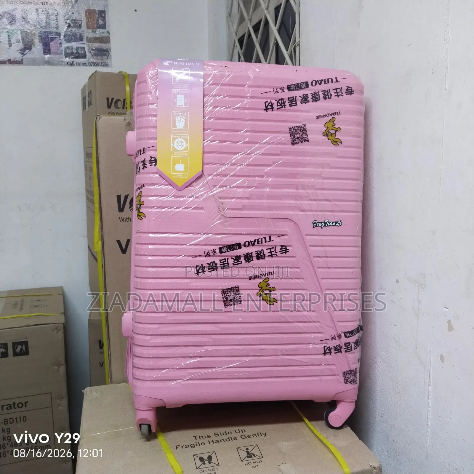 Premium Fibre 3in1 Suitcase Travel Case Set