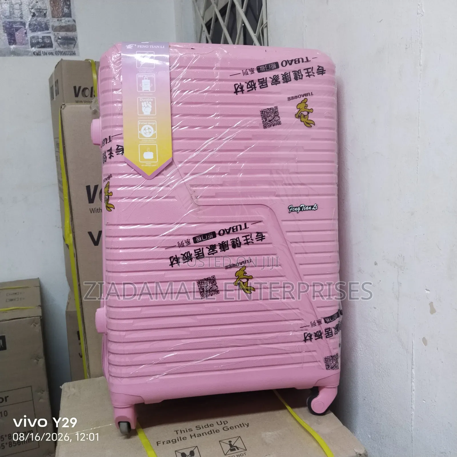Premium Fibre 3in1 Suitcase Travel Case Set