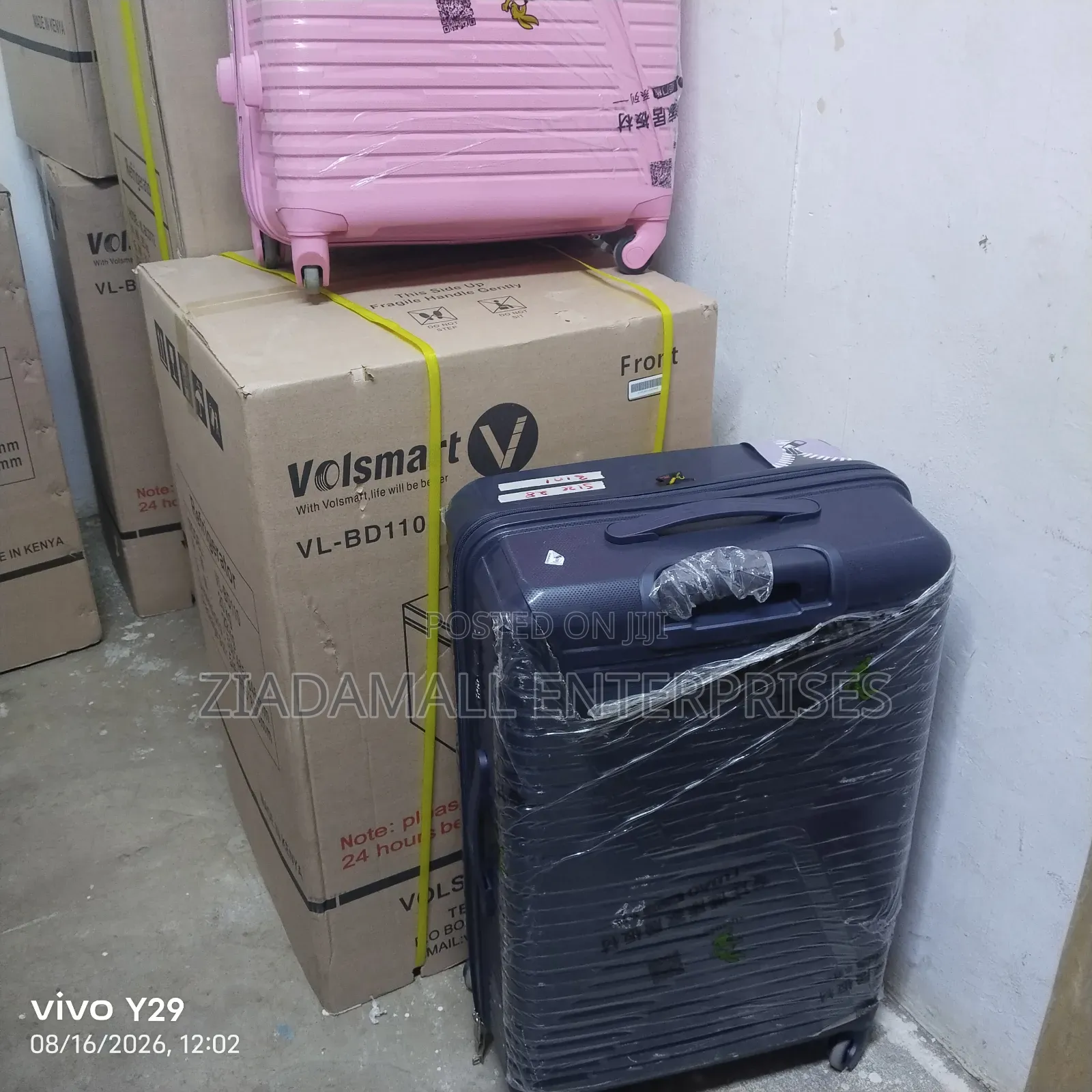3in1 Hard Fibre Suitcase Set – Perfect Travel Companion