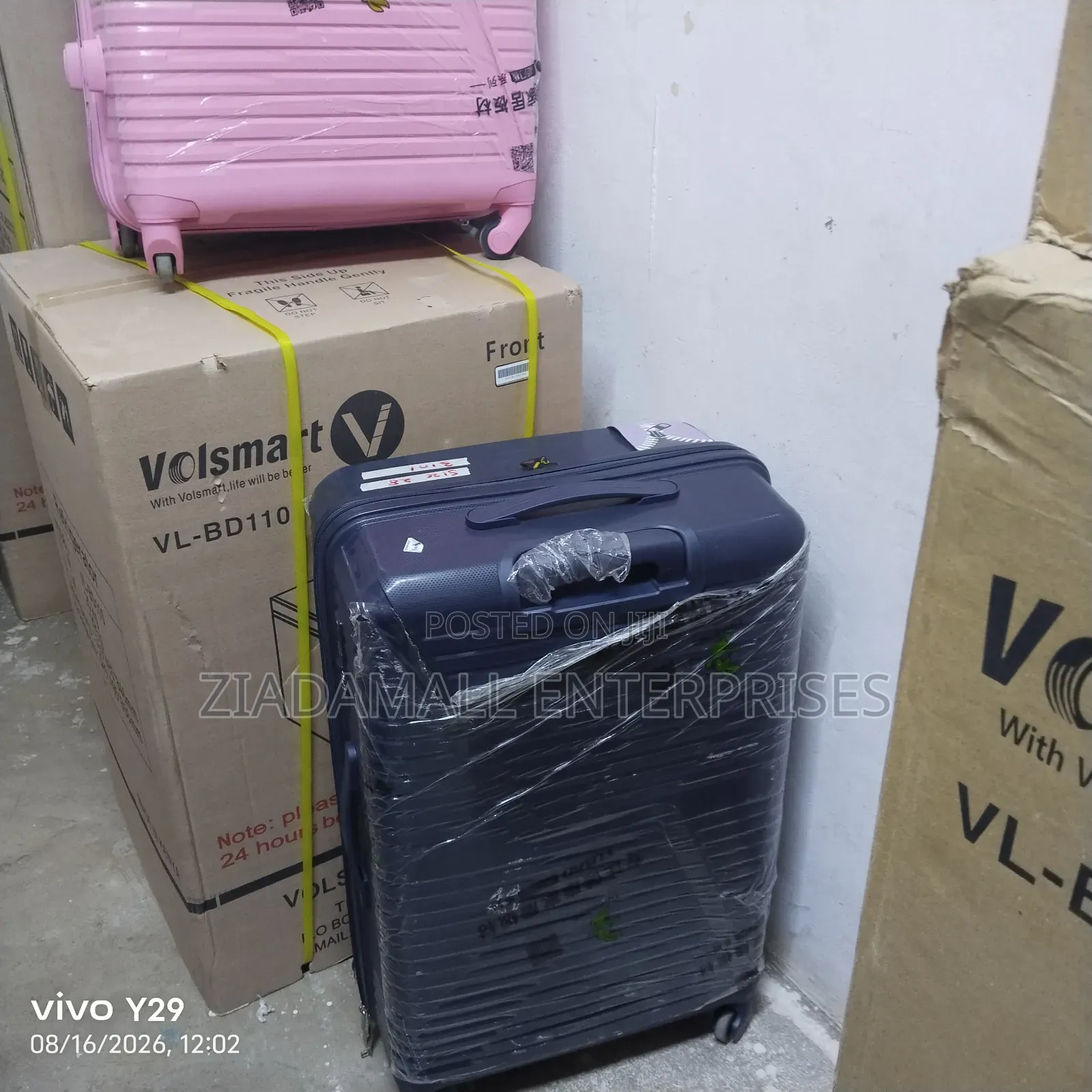 Unbreakable Durable 3in1 Fibre Travelling Suitcase Set