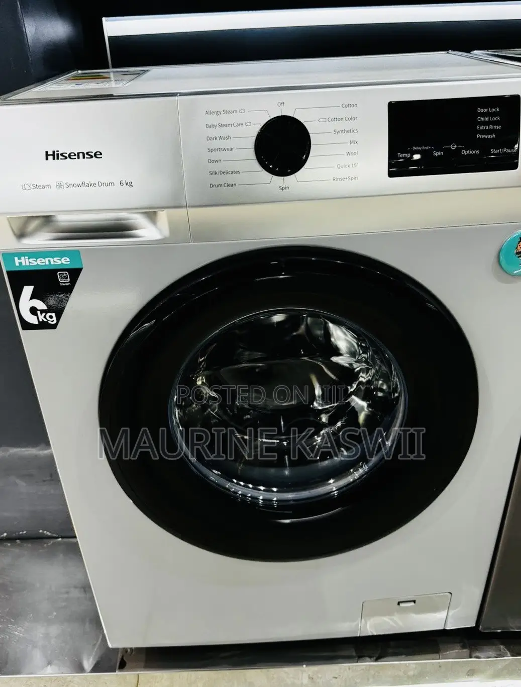 6KG Front Load Washing Machine