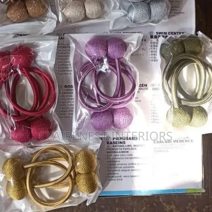 Let Your Curtain Holders Add Character With Magnetic Holders