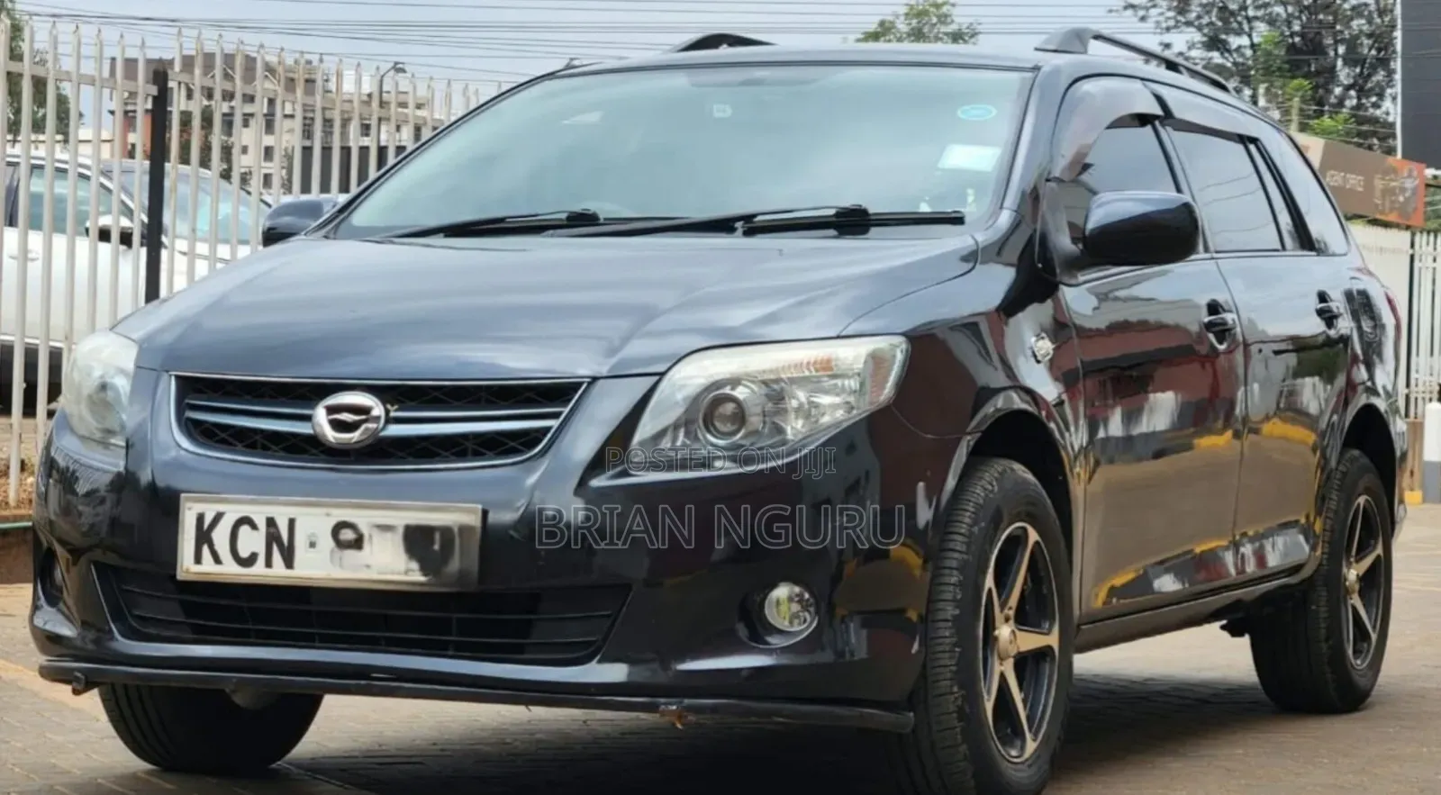 Toyota Corolla Fielder 2010 Black