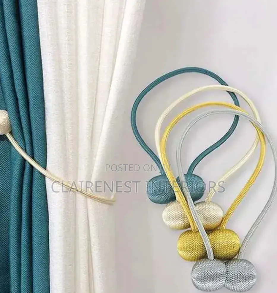 Stylish Curtain Holders for Every Interior.