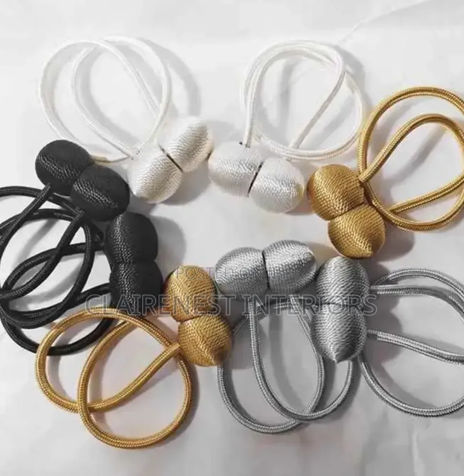 Stylish Curtain Holders for Every Interior.