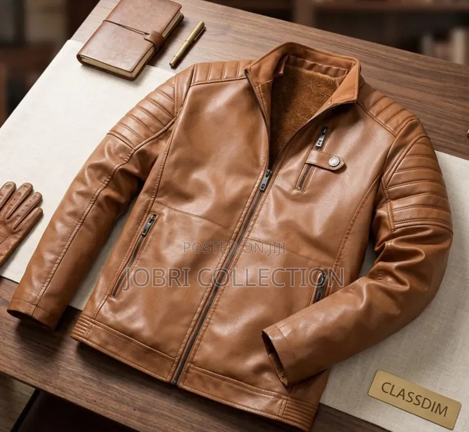 Brown Leather Mens Jackets