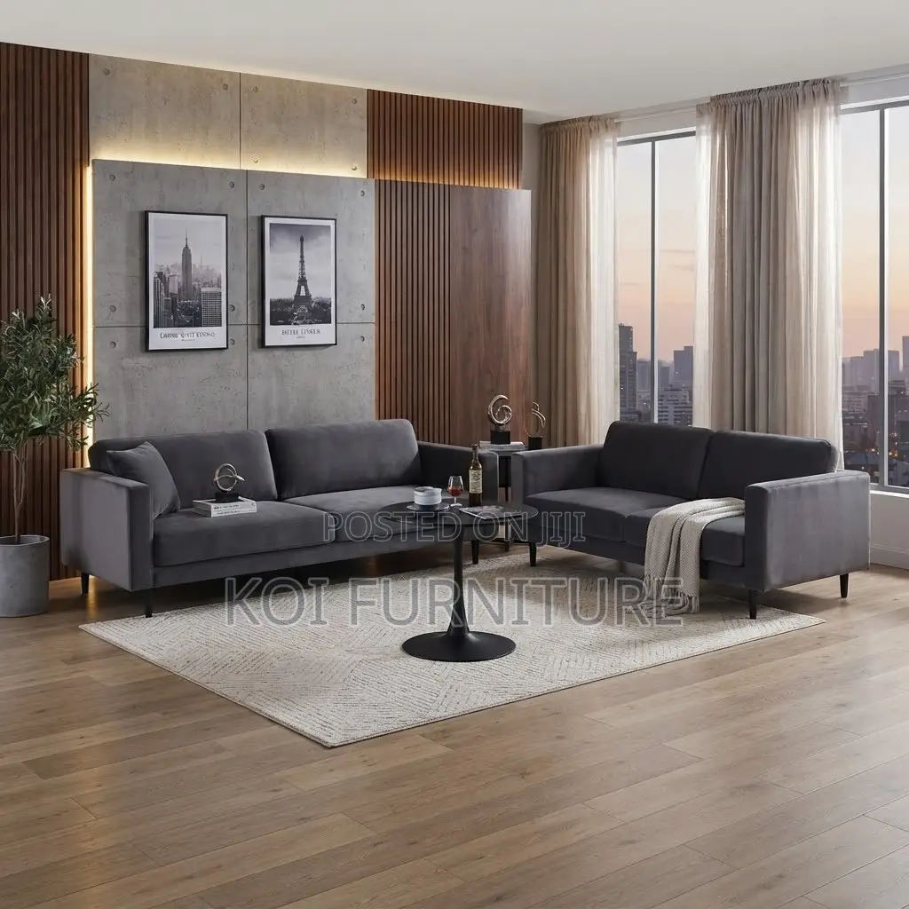 Coffee Table; Round Black Marble Home Office Table