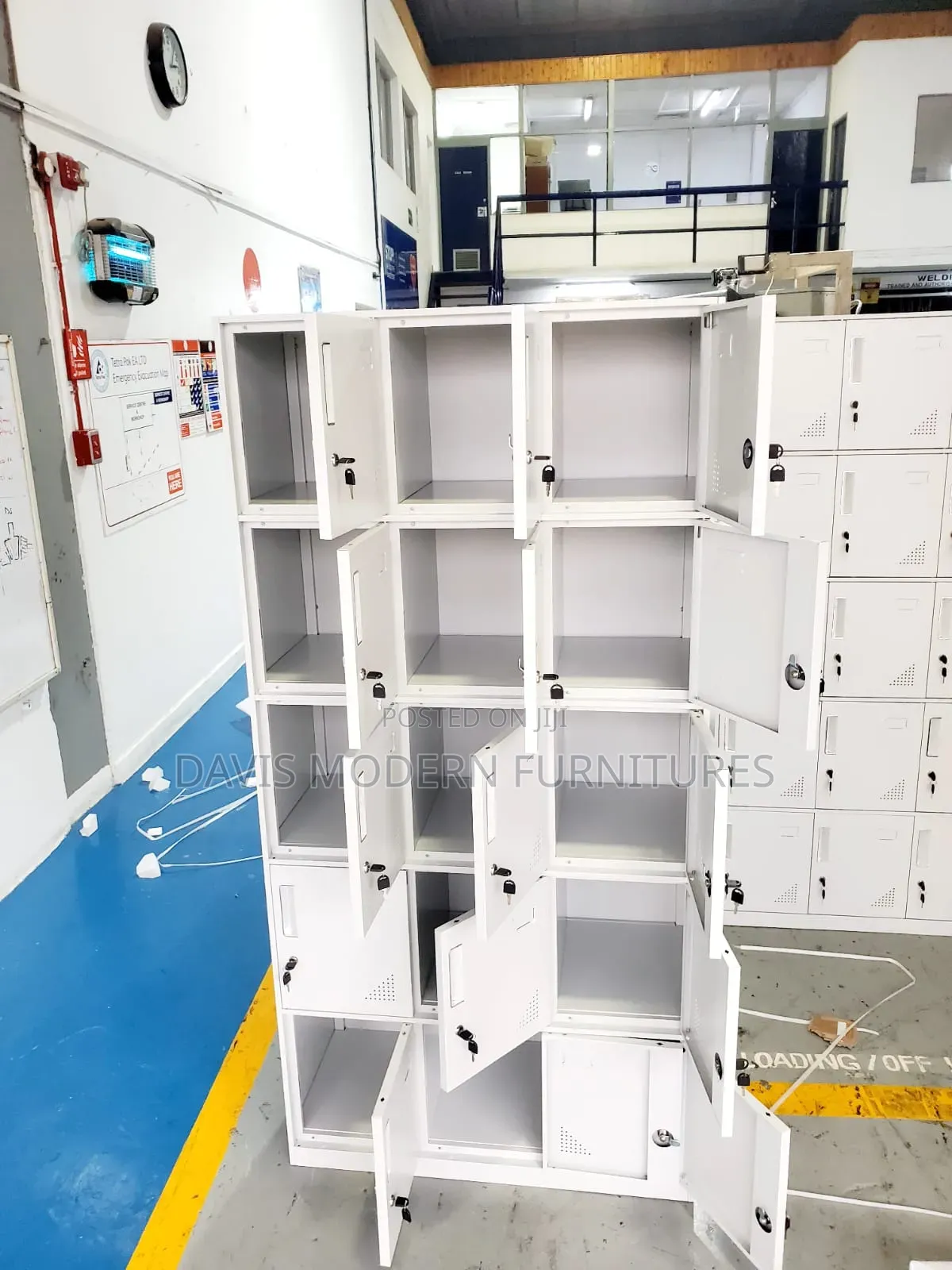 Metal Employee Locker Unit