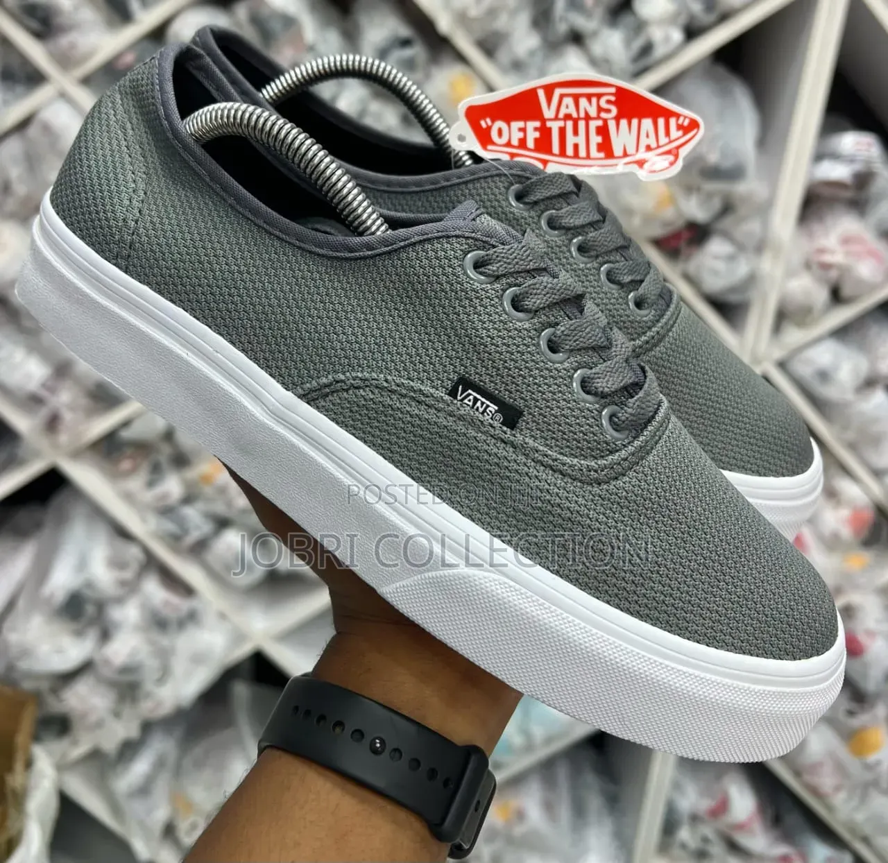 Fabric Double Sole Vans