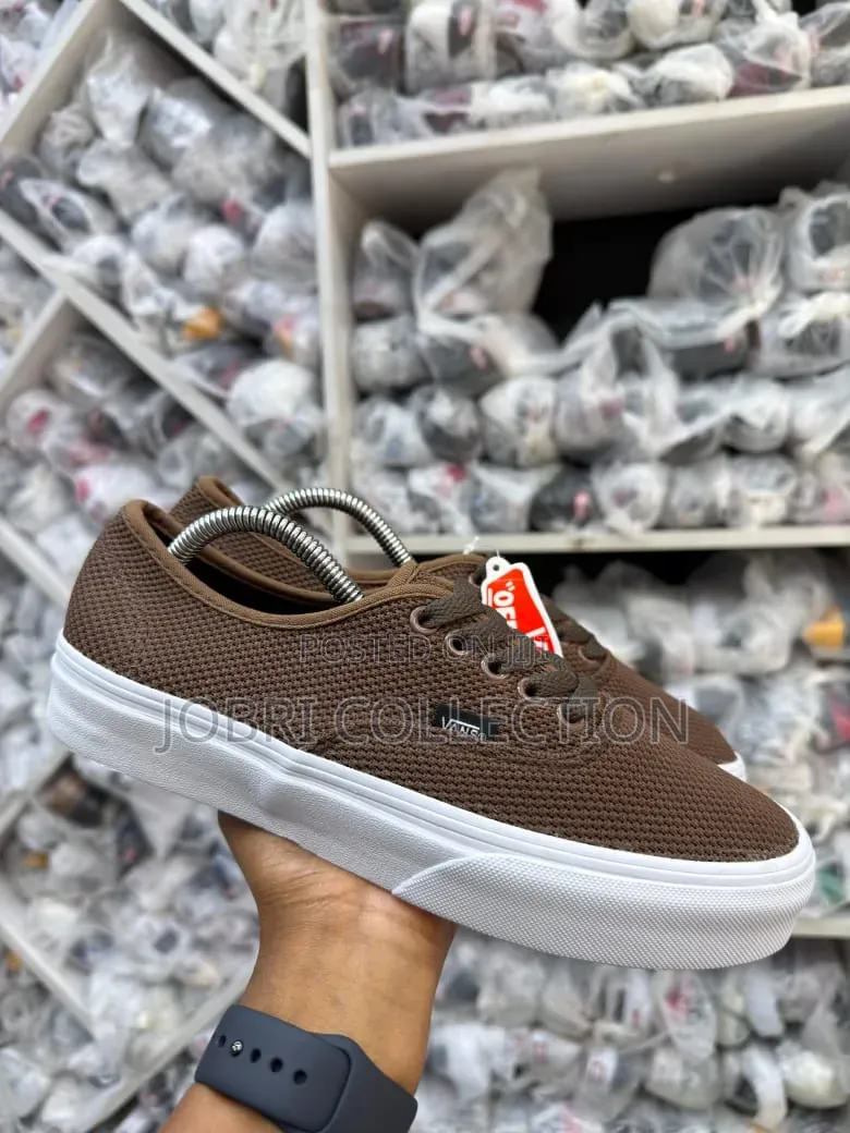 Fabric Double Sole Vans