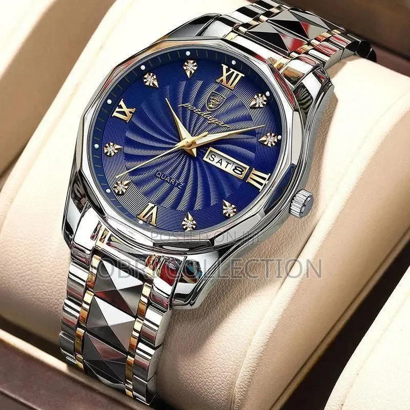 Poedagar Gents Stainless Steel Wrist Watch