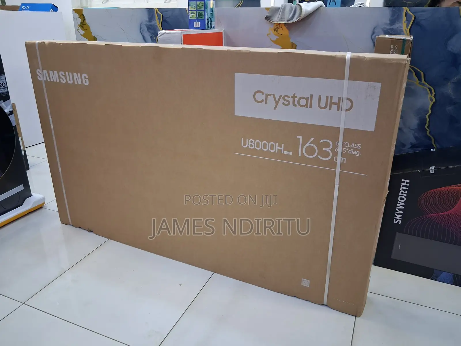 Samsung 65 Inch Crystal Ultra HD 65u8000h