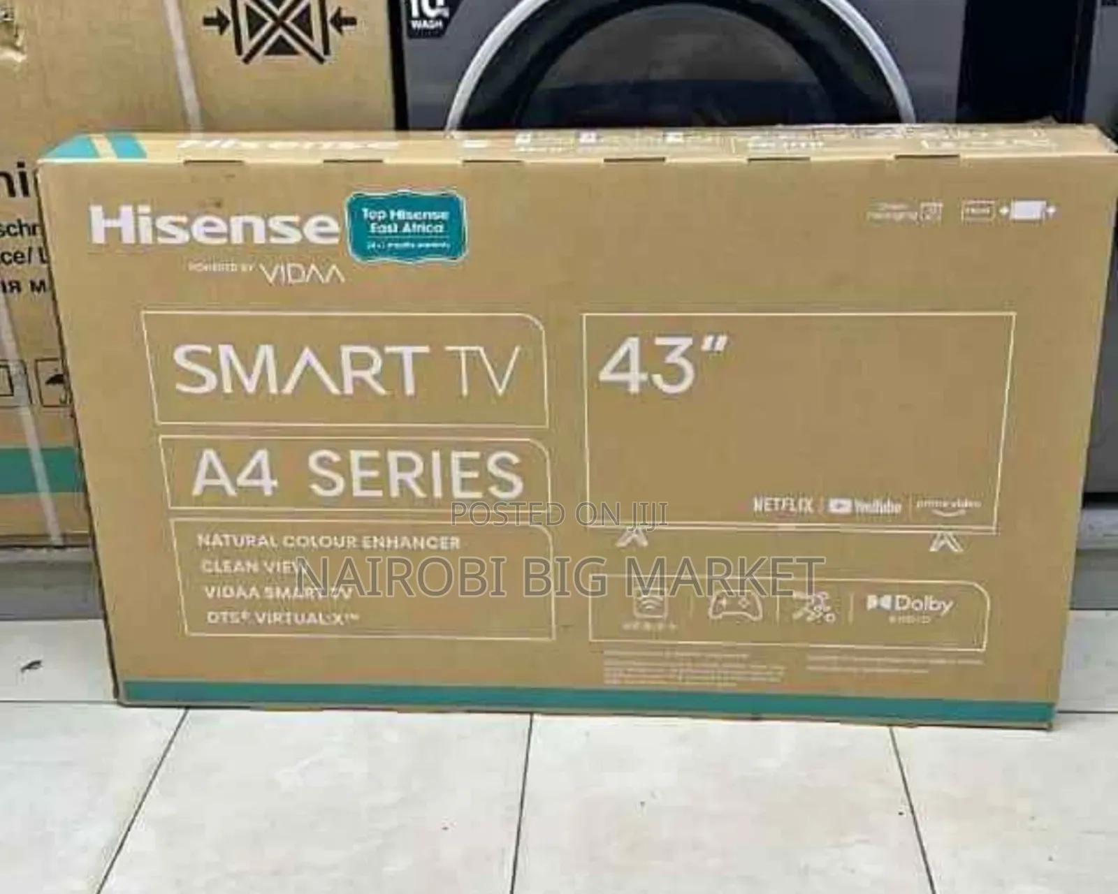 Hisense 43" A4 Series TV Available