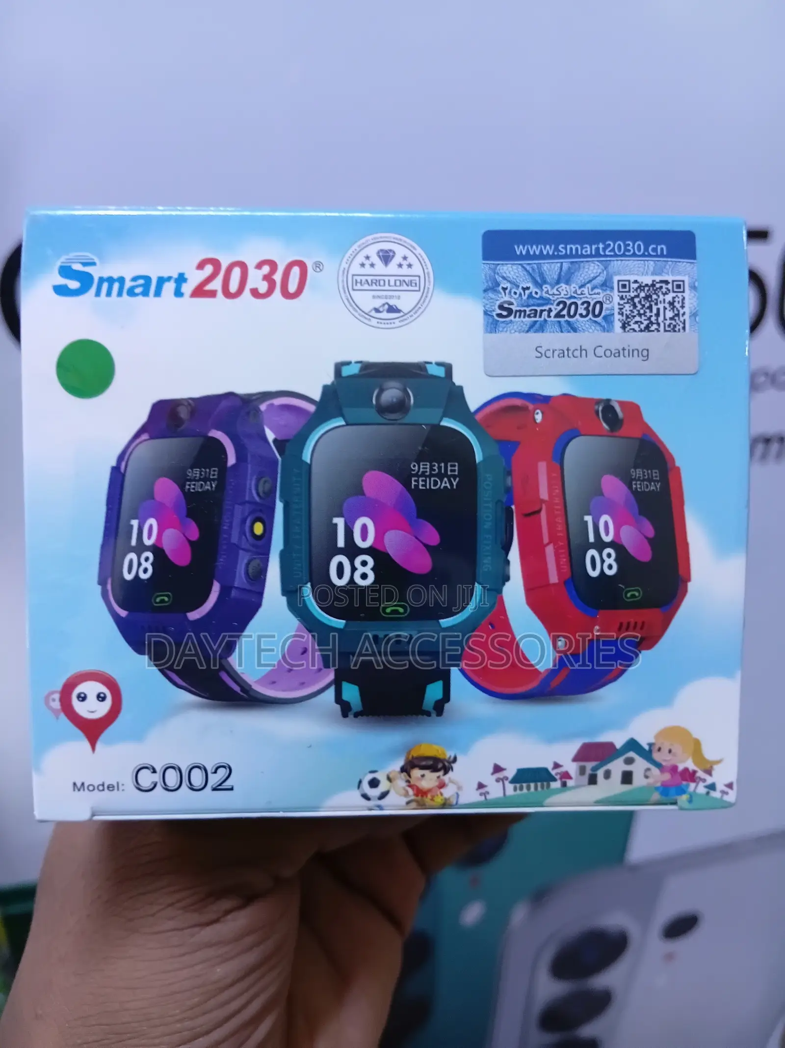 Smart 2030 C002 Kids Smart Watch Featuring GPS Tracking