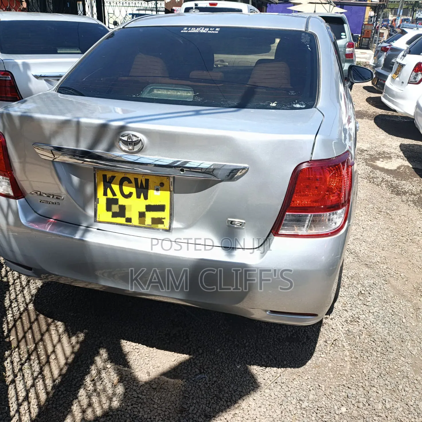 Toyota Axio 2012 Silver