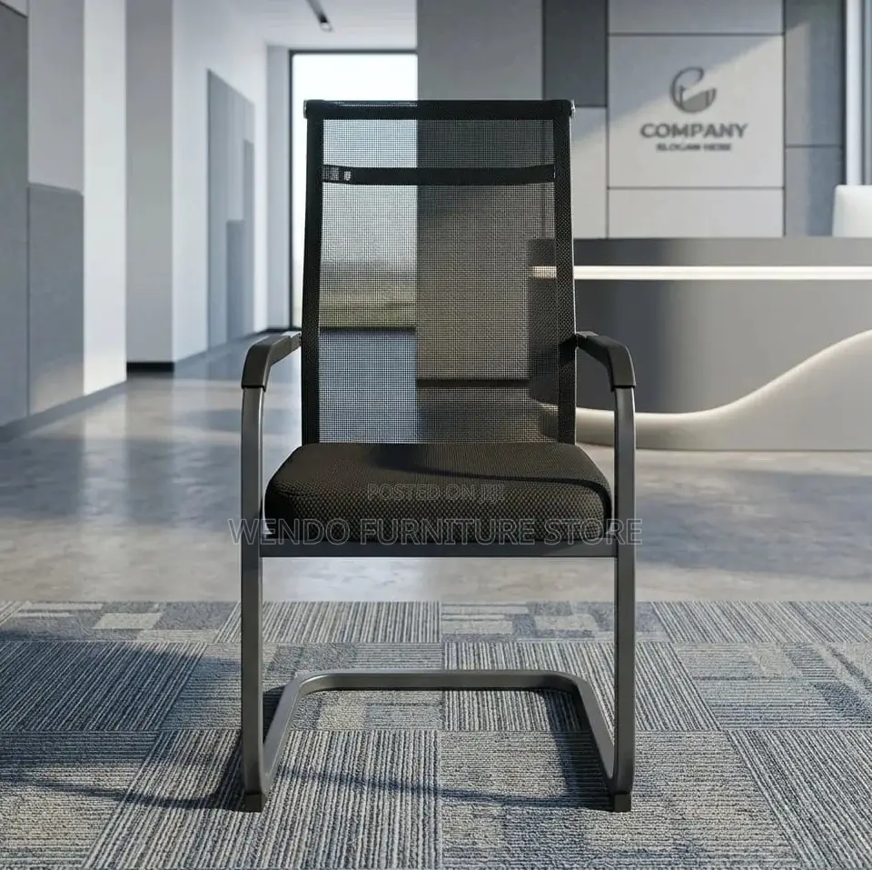 Office Chairs; High Backrest Visitors Seat With Mesh Rest
