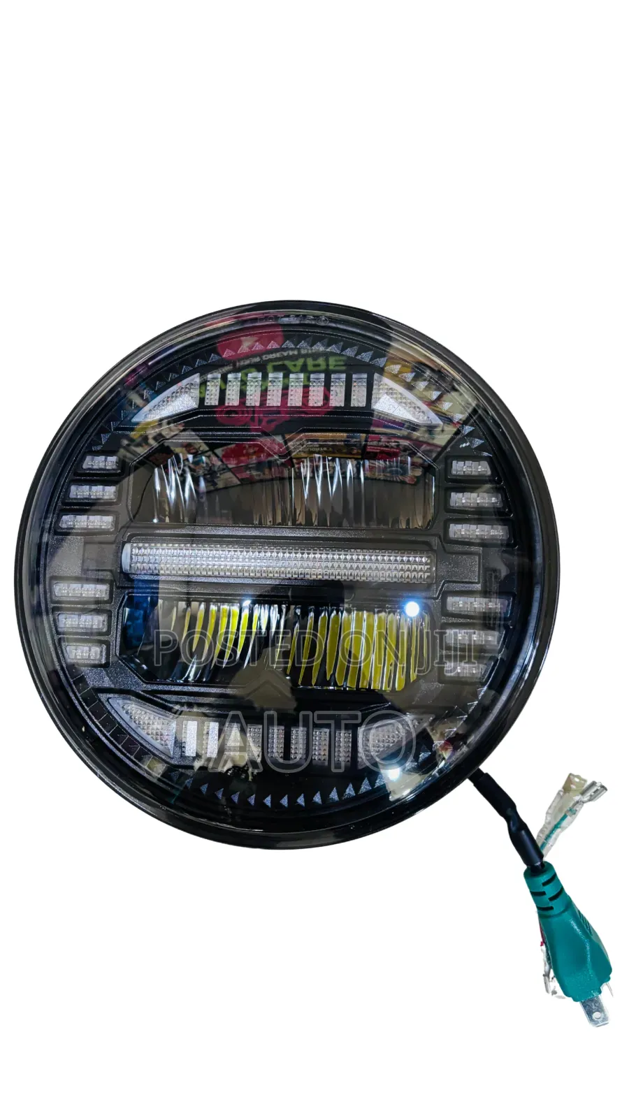 7 Inch Round LED Projector Off Road Headlights | 4x4 Jeep Lights