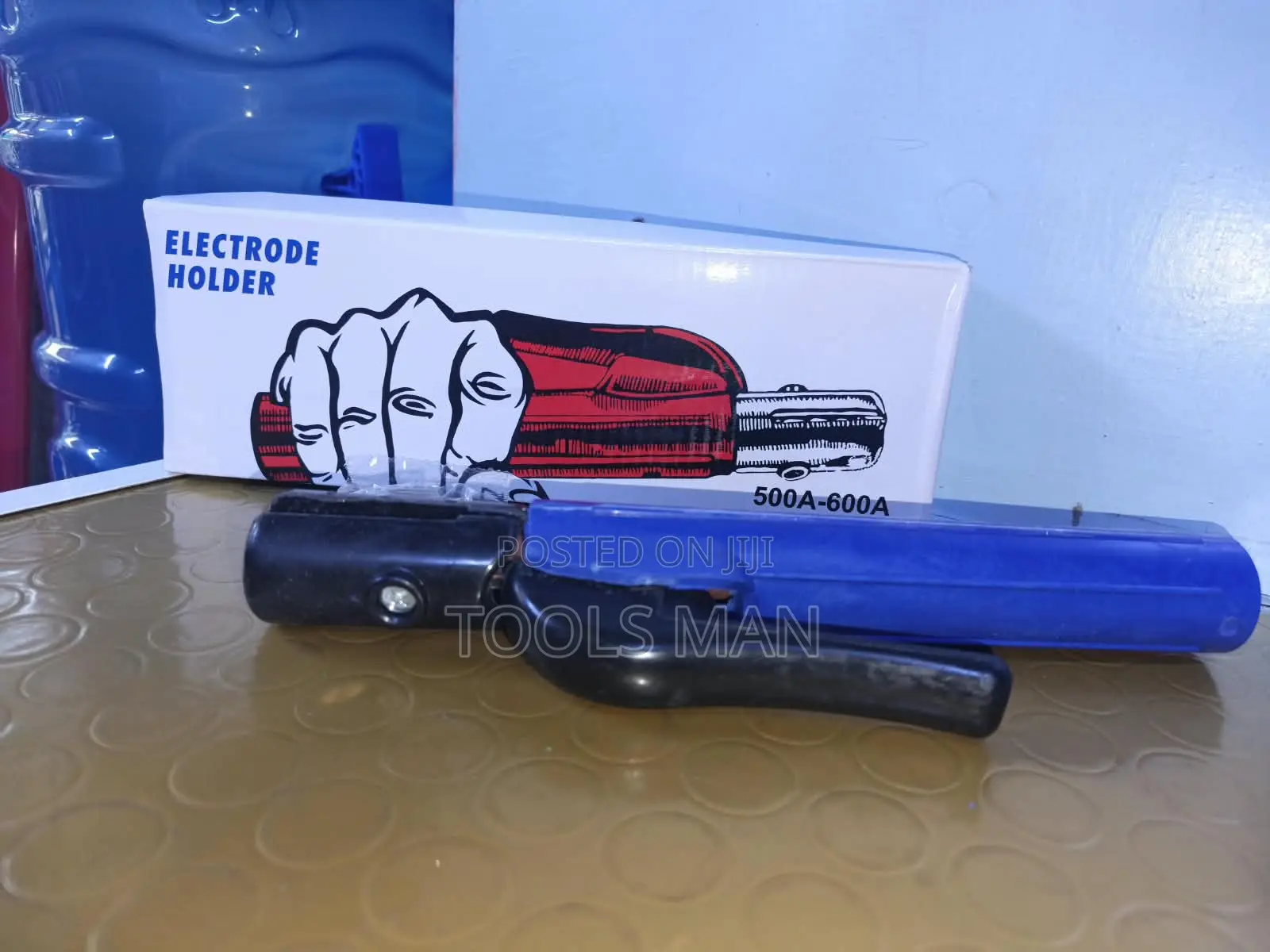 Electrode Holder Samson 500A–600A Heavy Duty Arc Welding Clamp
