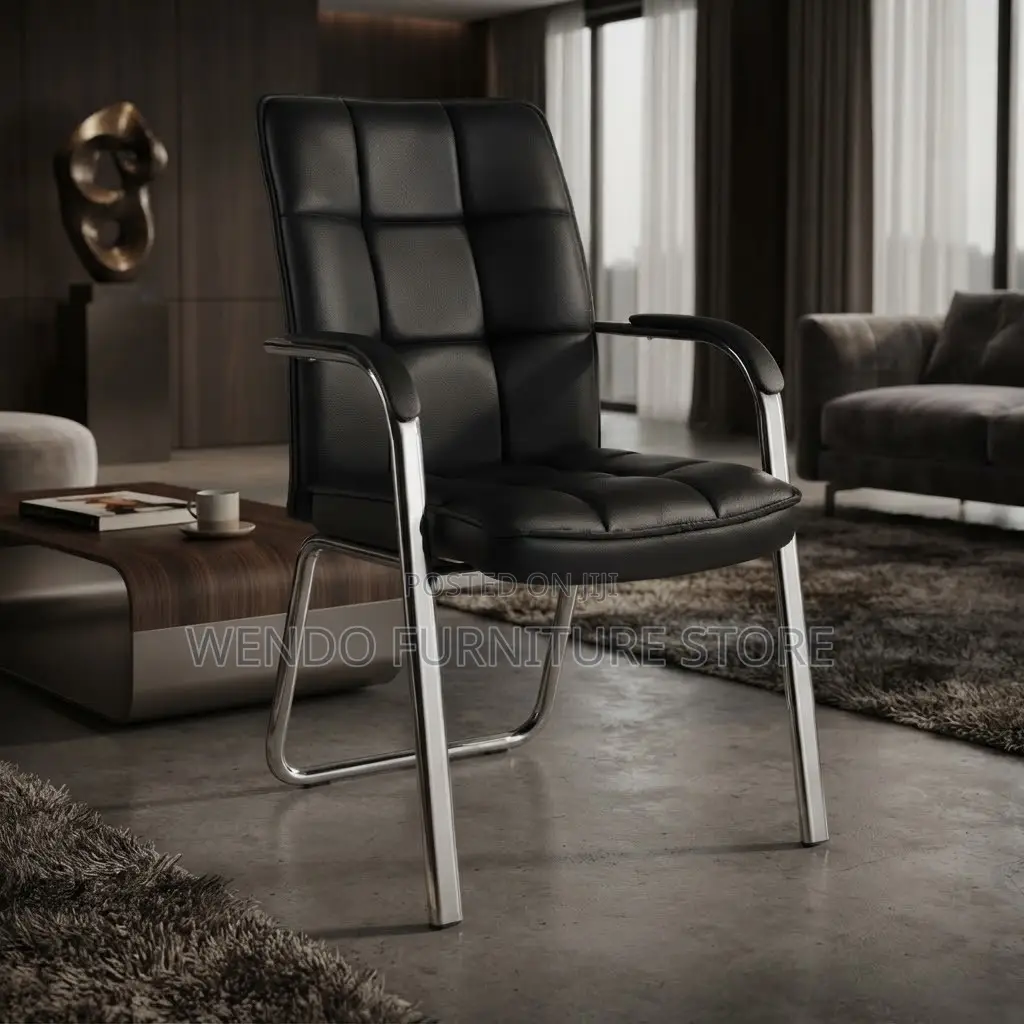 Office Chairs; Leather Office Reception Lobby Chairs