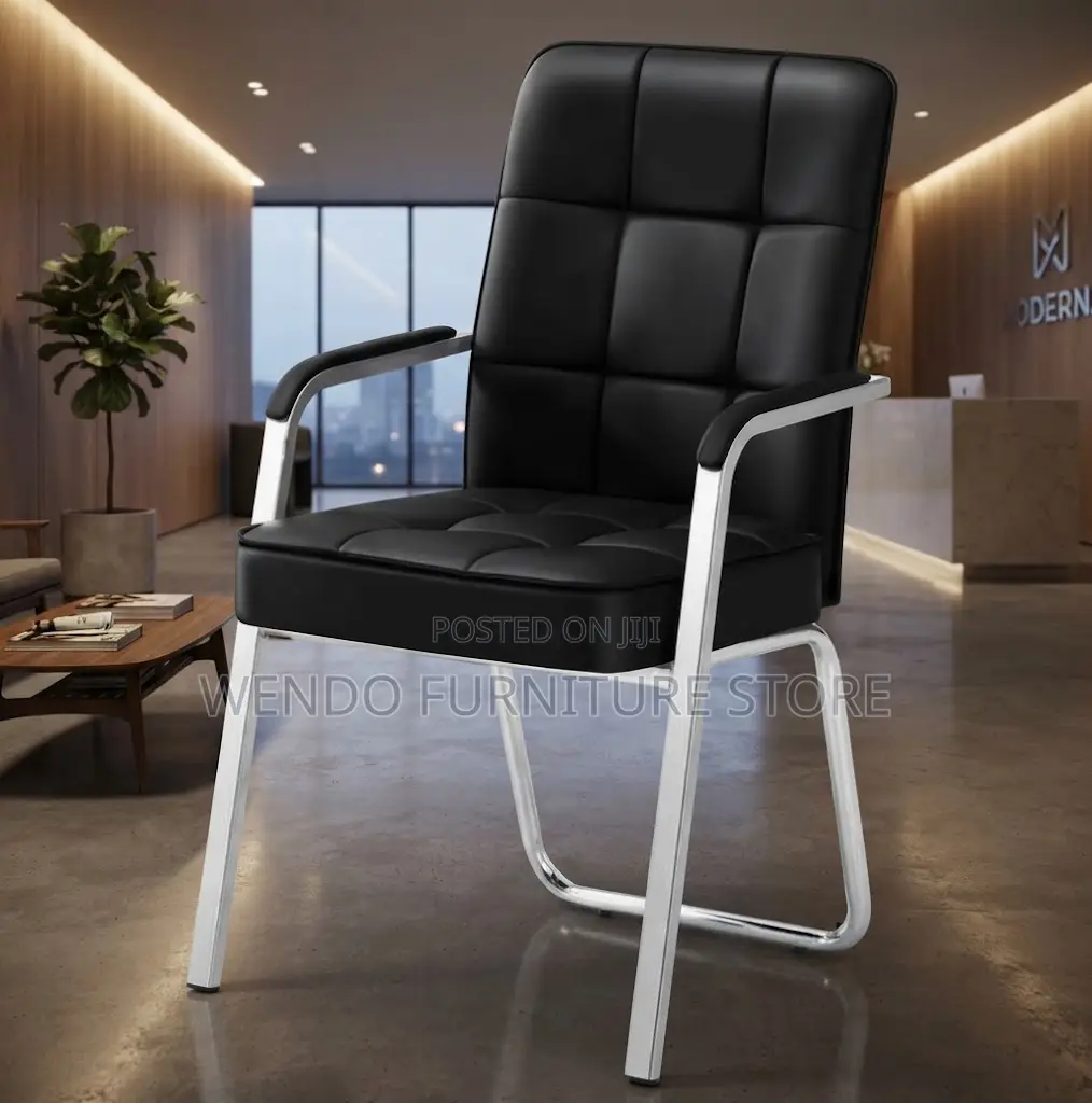Office Chairs; Leather Office Reception Lobby Chairs