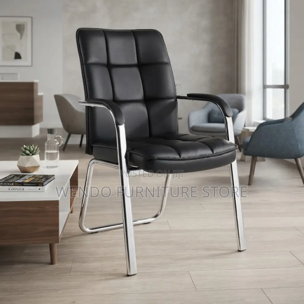 Office Chairs; Leather Office Reception Lobby Chairs