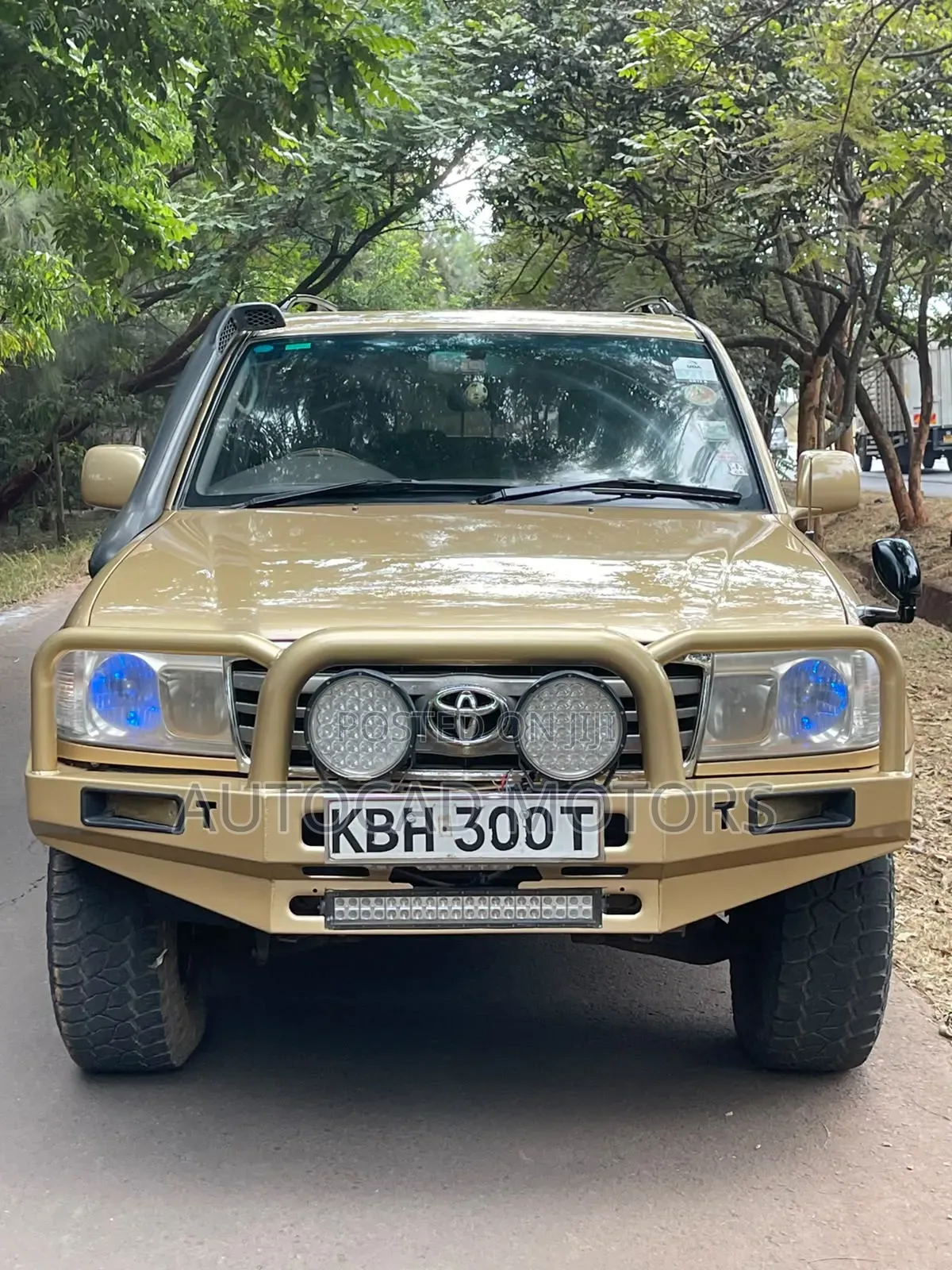 Toyota Land Cruiser 2003 Gold