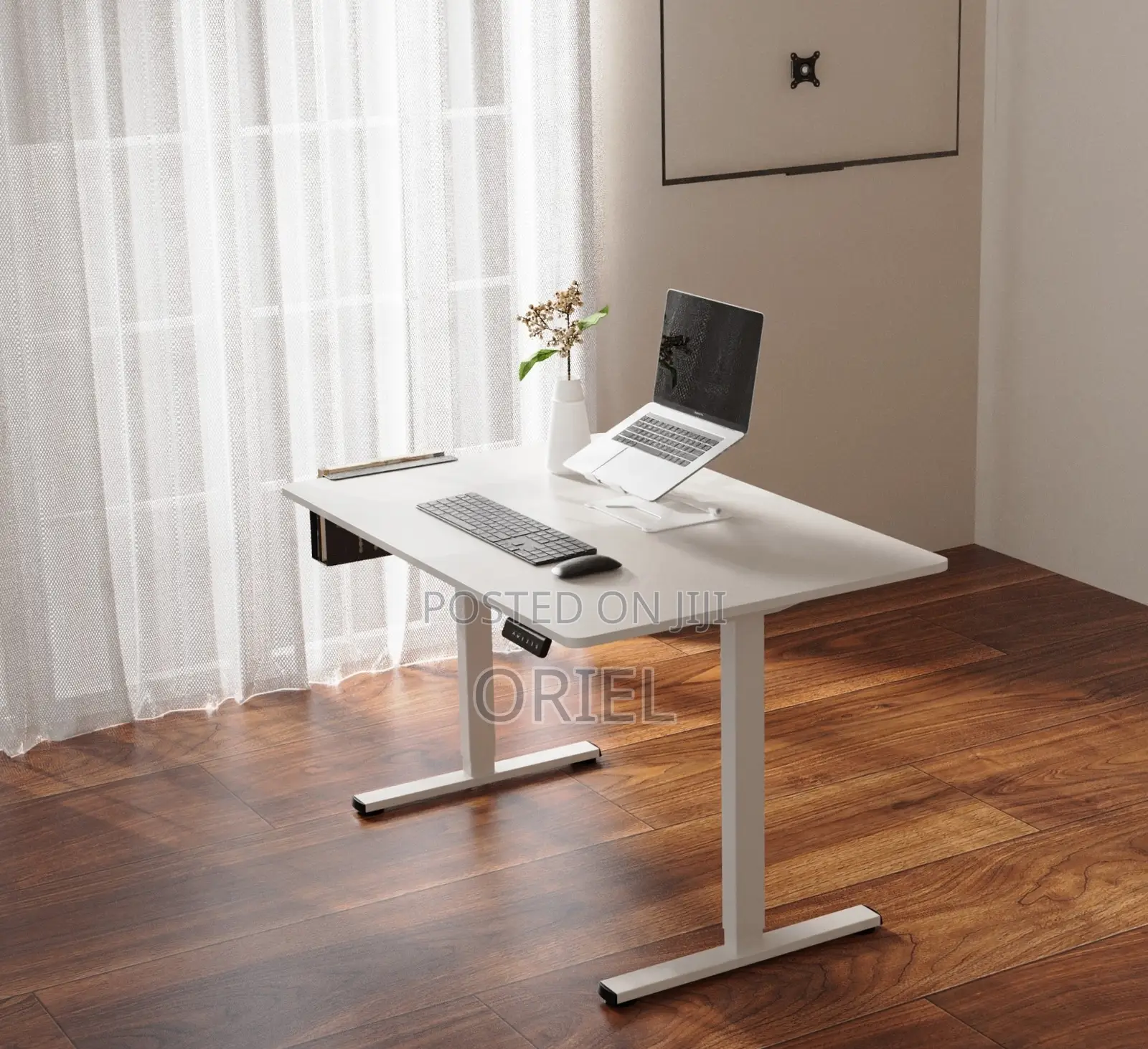 Office Desk : Electric Sit Stand 120CM Computer Desk