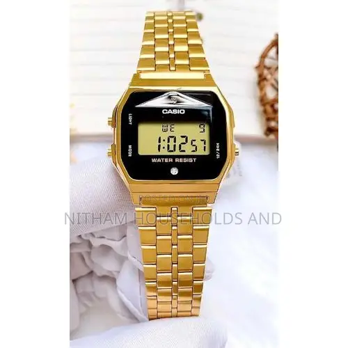 Casio A159wa 1d Vintage Stainless Steel Digital Watch