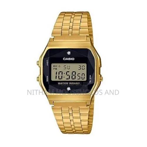 Casio A159wa 1d Vintage Stainless Steel Digital Watch