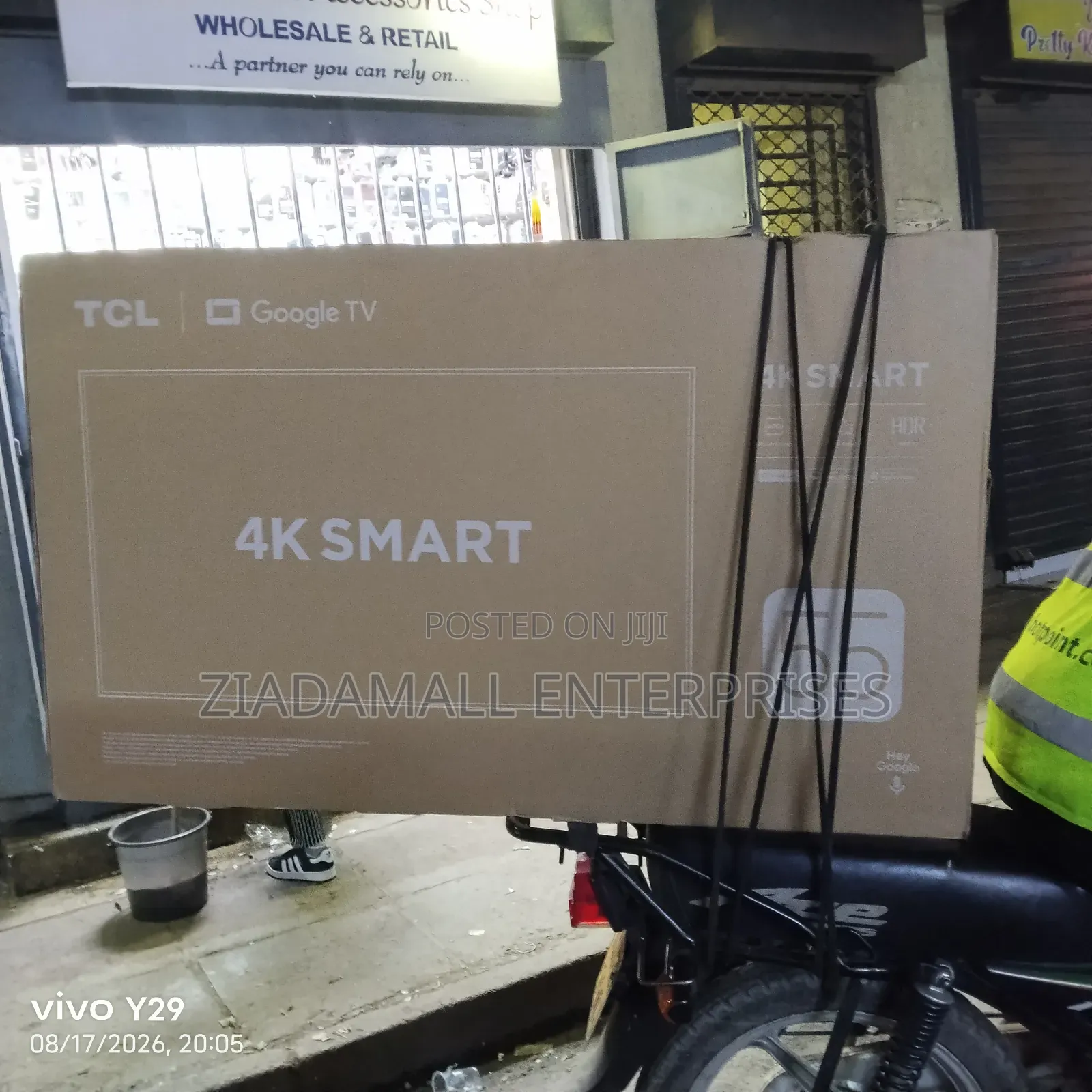TCL 55” UHD Google TV – Large Screen Smart Entertainment