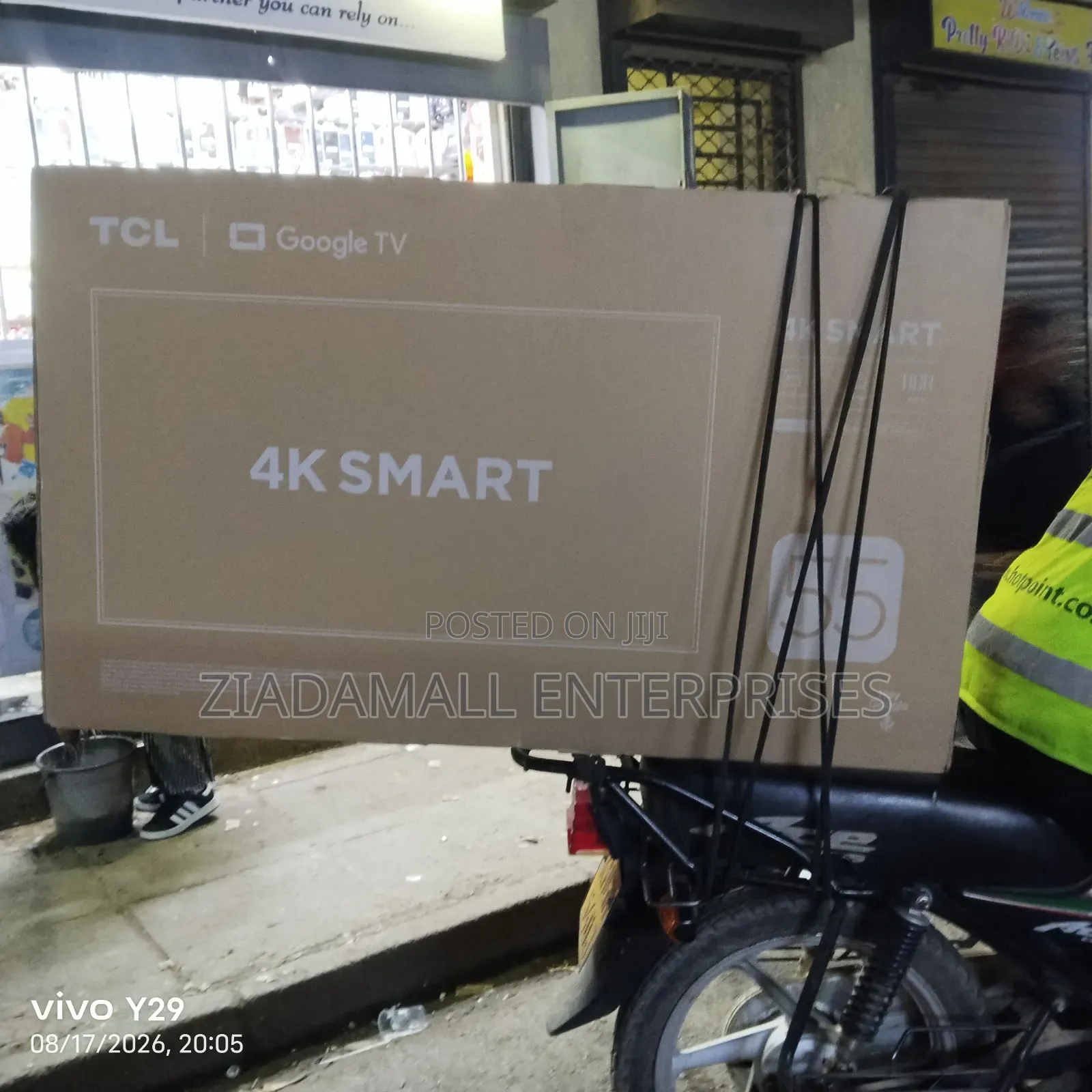 TCL 55” Google Smart TV – Big Screen Entertainment