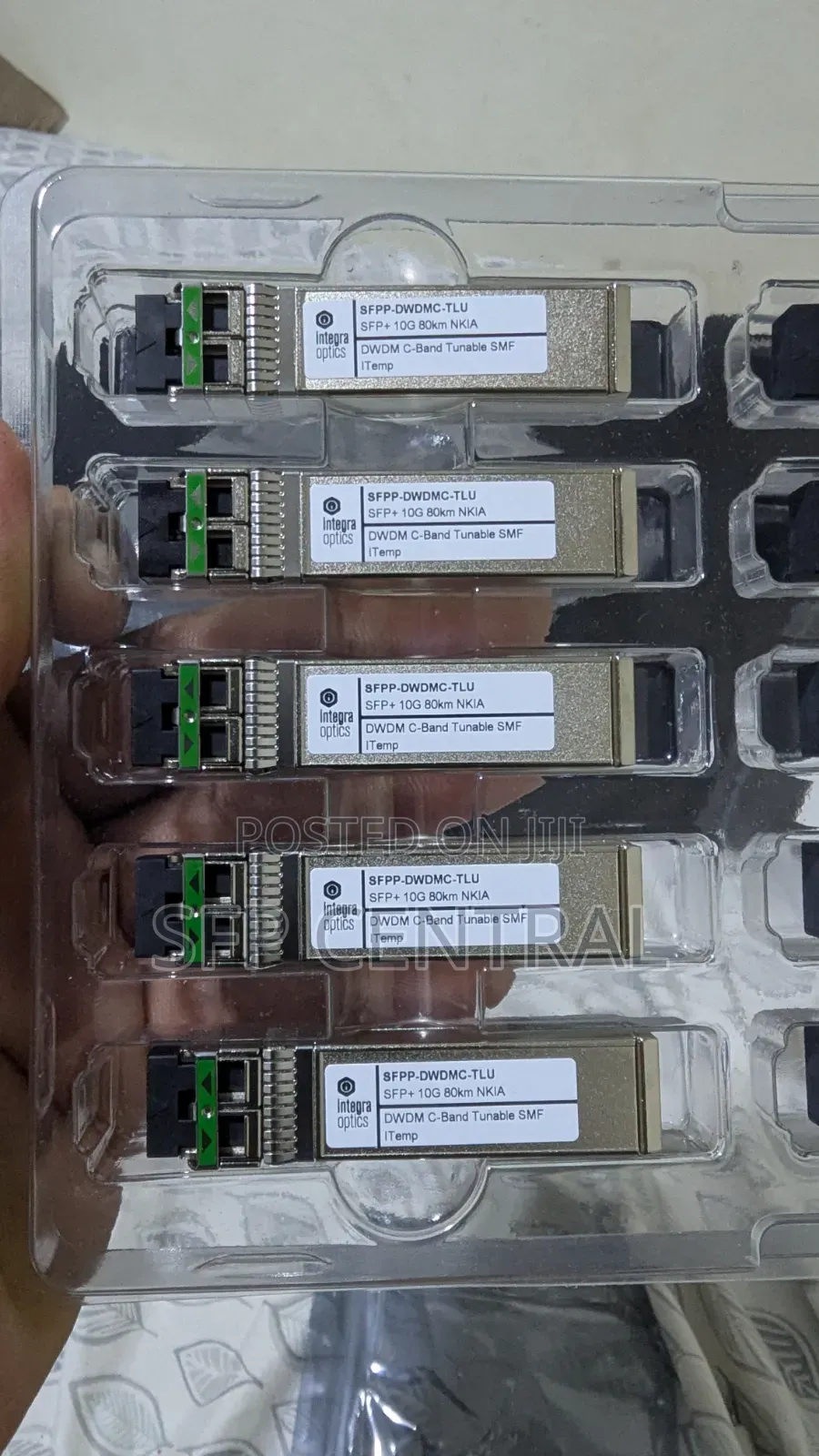 Integra Optics SFP+ 10G ,80km ,Tx-Rx, Trancievers for Huawei/Nokia Etc