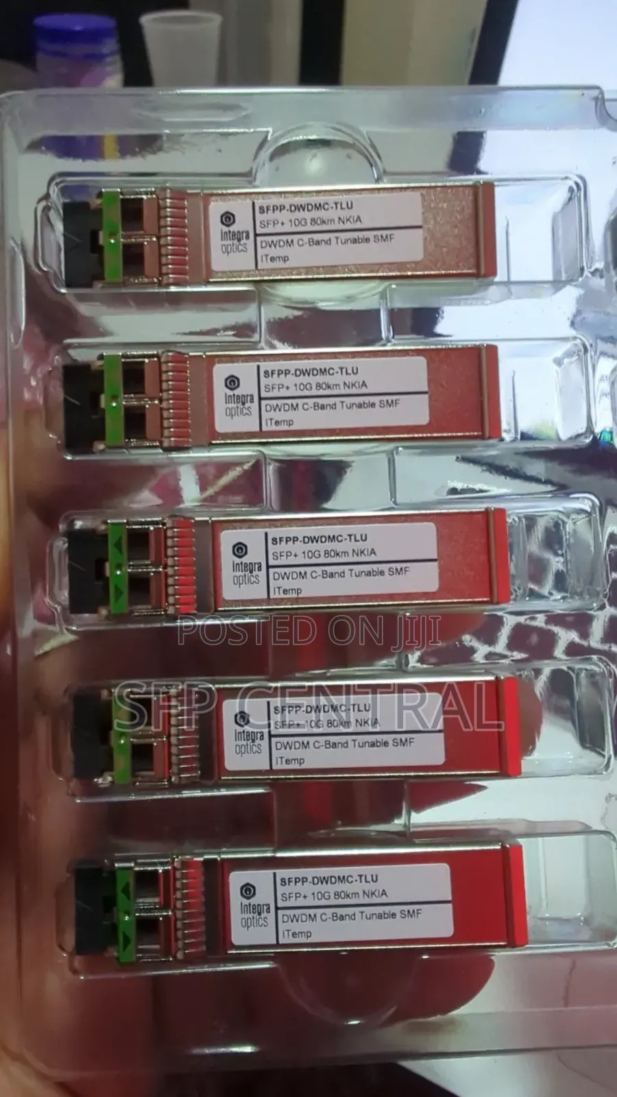 Integra Optics SFP+ 10G ,80km ,Tx-Rx, Trancievers for Huawei/Nokia Etc