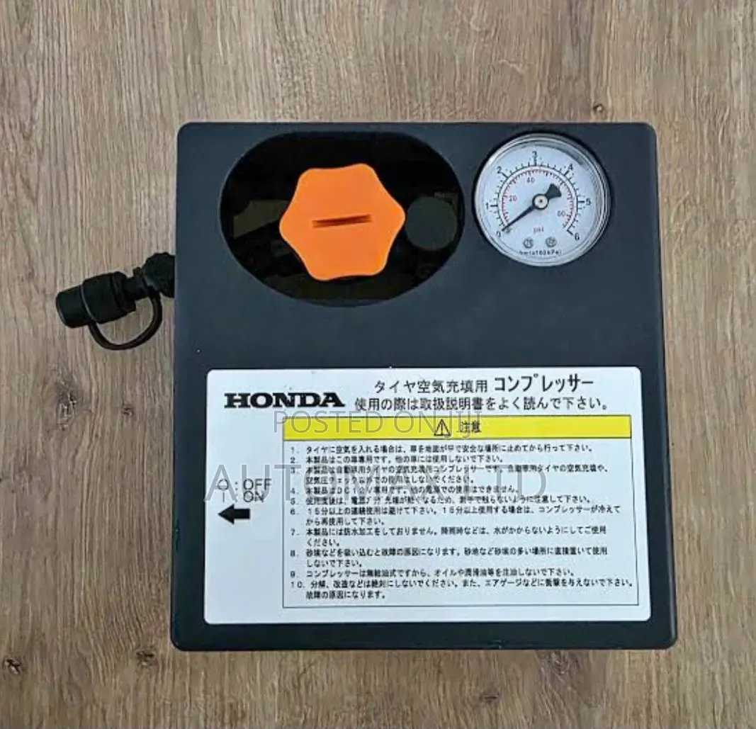 Portable Honda Vezel,Fit,CRV,Odyssey Tyre Inflator+Sealant