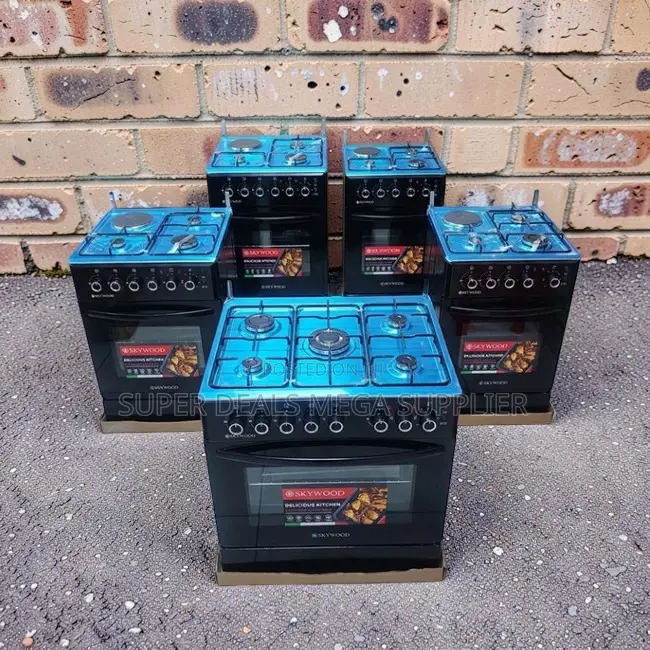 Low Prices Steel Body 3 Gas Burners +1 Electric Free Standing Cookers